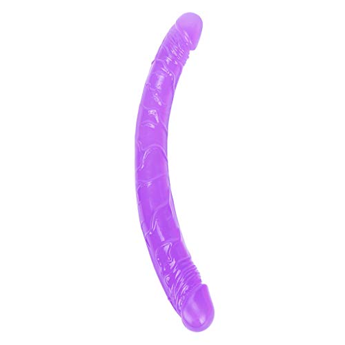 Oolong Purple Medium Size Double Heads 12 Inch D'i-dlo Personal Body Ma'ssa-ger