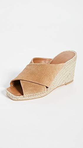 Vince Women's Gaelan Slides, Tan, 11 Medium US | Image 1