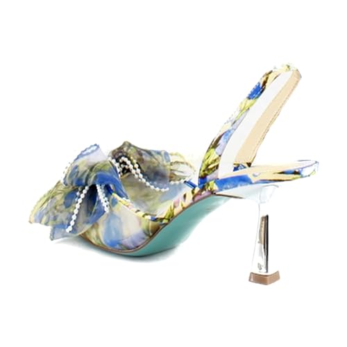 Betsey Johnson Women's Kelli Heeled Pump, Blue Tulip, 53