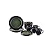 Gibson Elite Bella Galleria 16 Piece Dinnerware Set, Green