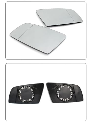 Verre de rétroviseur pour BMW E60 E61 grand angle de qualité supérieure