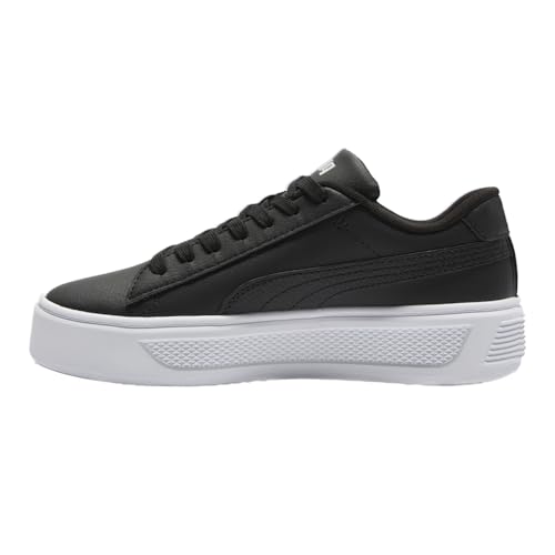 PUMA Womens Smash V3 Tumble Smash Platform Sneakers Shoes Casual - Black3