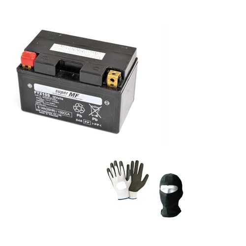 Batterie FTZ10S FURUKAWA 12V 9,1Ah scellée moto Honda 500 CBF 2004 2005 2006