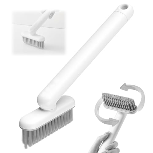 LAJUP Spazzola Per La Pulizia Degli Angoli Con Setole Dure, 2025, Spazzola Per La Pulizia Delle Fessure, Spazzola Per La Pulizia Profonda Di Cucina, Bagno, Toilette, Finestre, Lavandino