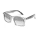 GloFX Chrome Diffraction Glasses – Silver Mirror - Rave Rainbow EDM Diffraction Chrome Silver