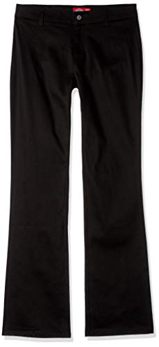 Dickies Girl Junior's Worker Boot Cut Pant, Black, 11