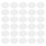 BESPORTBLE 100 Stück Kunststoff Dreiloch Sofa Zugschnallen Runde Sofaknopf Positionierungsschnallen Verschleißfestes Möbelzubehör für Sofas und Betten