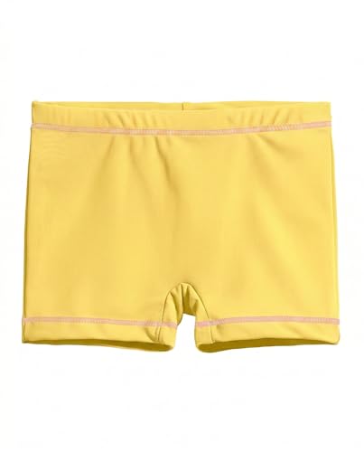 Image of City Threads Girls Swim Shorts, UPF 50+ Swim Pants for Girls, Made in USA Swimsuit Shorts