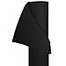 Produktbild HaGa® Filz Bastelfilz Filzstoff Dekostoff Filzwolle 1,5m Br. (Meterware) schwarz