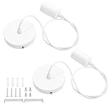 💡【Amplia aplicación】：los accesorios de araña E27 son muy adecuados para la creatividad de bricolaje y Se pueden instalar cortinas de linterna. Ideal para uso en bar, cafetería, pasillo, sala, comedor, cocina.