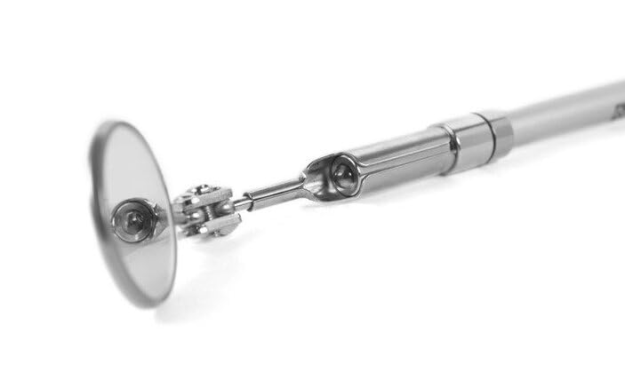 Schwaben 0161121SCH02A LED Telescoping Inspection Mirror