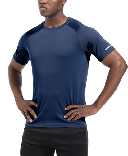 Image of Boyzn 1 or 3 Pack Men's Workout Running Shirts, Dry Fit Moisture Wicking T-Shirts, Sports Gym Athletic Short Sleeve Shirts