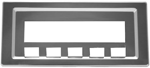 Technical Precision Replacement for Kenworth W900B Year 1988 Chrome Cover for Electronic Display Module