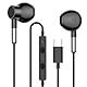 USB C Kopfhörer für Samsung Galaxy S25 S24 Ultra iPhone 16 Kopfhörer mit Kabel, In-Ear Ohrhörer mit Mikrofon und Lautstärkeregler, HiFi Stereo Ohrhörer für iPhone 15 Samsung Galaxy S23 S22 S21 FE A55