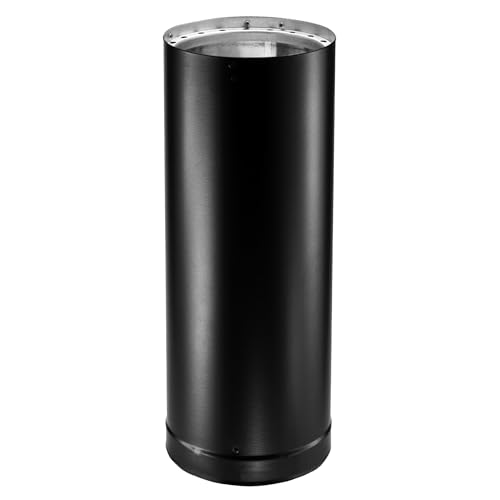 DuraVent DVL Double-Wall Chimney Stove Pipe, 6" x 48" -