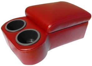 Car Console & Drink Holder- Bright Red