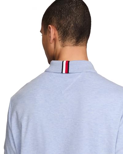 Image of Tommy Hilfiger Mens Short Sleeve Casual Polo Shirts in Regular Fit with Liquid Cotton