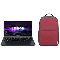 Lenovo Legion 5 Intel i5 10th Gen – 10500H 15.6″ (39.62cm) FHD IPS Gaming Laptop (8GB/512GB SSD/4GB NVIDIA RTX 3050/120Hz/Windows 11/Backlit/3months Game Pass/2.3Kg), 82NL00APIN + 15.6″ Backpack