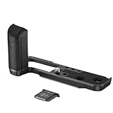 Kompatibel mit FUJIFILM X100VI / X100V L-Form-Griff mit Arca-Swiss-Schnellwechselplatte und Silikongriff 4555(Black 4556)