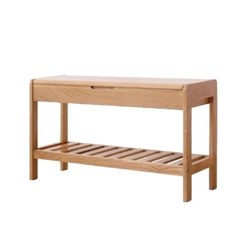 Banco Zapatero Taburete Moderno Y Sencillo De Madera Maciza For Cambiar Zapatos, Taburete Nórdico For Sala De Estar, Banco, Vestíbulo, Taburete For Cambiar Zapatos De Roble Banco Zapatero Con Asiento