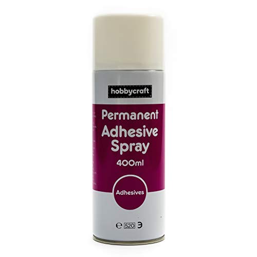 Hobbycraft Colle En Aérosol De 400 Ml Pour Papier De Collage Transparent