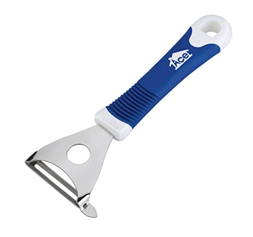 Image of AcE Vertical Vegetable & Fruit Peeler - 420J2 Stainless Steel Blade, Ergonomic Food Grade Handle, Precision Peeling Tool for Potatoes & Fruits