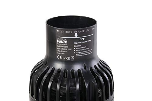 AquaForte Propeller-Teichpumpen, 280 Watt, Max. Durchfluss 45 m3 pro Stunde, Ausgang 110 mm, Max. Förderhöhe 1 Meter, sehr hoher Durchfluss, geeignet für Springbrunnen, Wasserfälle, Wasserläufe usw