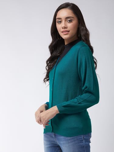 Image of Pivl Womens Winter Season V Neck Full Sleeves Sweater /Cardigan