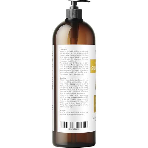 Velona AV1K Usda Certified Organic Sunflower Oil thumb #4