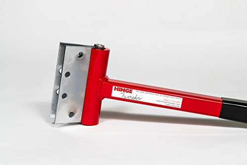 Hinge Tweaker Red Standard Weight Size for .134 Gauge Commercial Door Hinge Adjustment Tool/Hinge Bender - Image 3