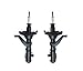 DTA 40038 Shocks Struts Full Set (Pack of 4 pcs) Without Springs, Compatible with 2001-2002 Honda Civic, Excludes Si Model