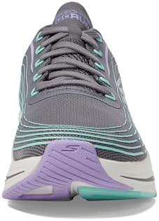 Skechers Women's Max Cushioning Elite 2.0 Sneaker, Charcoal/Lavender, 11 | Image 2