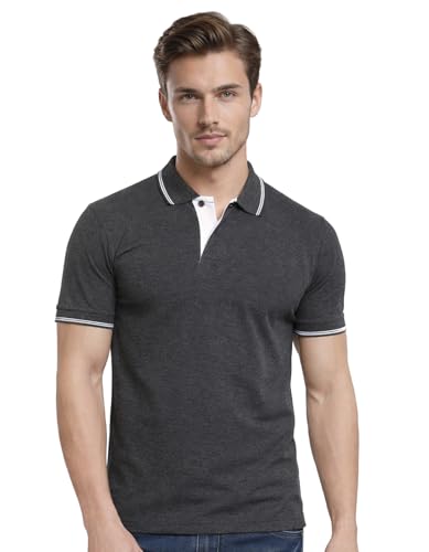 Image of Scott International Cotton Polo T Shirt | Collar Tshirts | Half Sleeves Plain T Shirt | T-Shirt |Tshirt for Men Stylish | Men's Tshirt