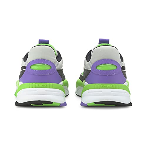 PUMA PUMA Men's RS-2K Internet Exploring Sneakers, Dark Shadow/Fluo Green, Size 11