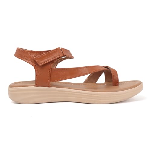 Image of Vendoz Women Stylish Slippers Wedges I Flat Slip on Sandals I Stylish and Casual for Everyday use I Comfortable & Lightweight for Girls & Ladies