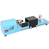 Mini-Drehmaschine, Tragbare Tischdrehmaschinen, Mini Drehmaschine Perlen Maschine Für Tischgravur Schleifen Holz Steinglas Keramik (DC 12-24V)