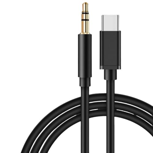 USB C �I�[�f�B�I�P�[�u�� USB C����3.5mm�I�[�f�B�I�A�b�N�X�W���b�N �P �[ �u �� AUX�P�[�u�� Type-C to 3.5mm �w�b�h�t�H�� �ԍڗp�I �[ �f �B �I �P �[ �u �� HiFi���� DAC���� ���ϋv�� for i-ph
