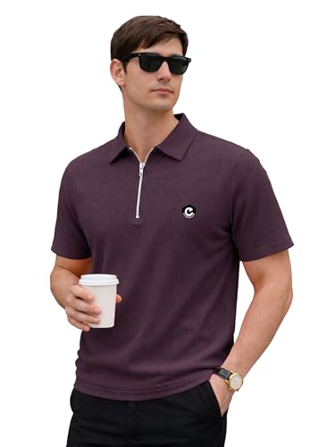 Image of Noble Monk Men's Regular Fit Polo T Shirt |Half Sleeves |Collar Tshirts | Casual T-Shirt