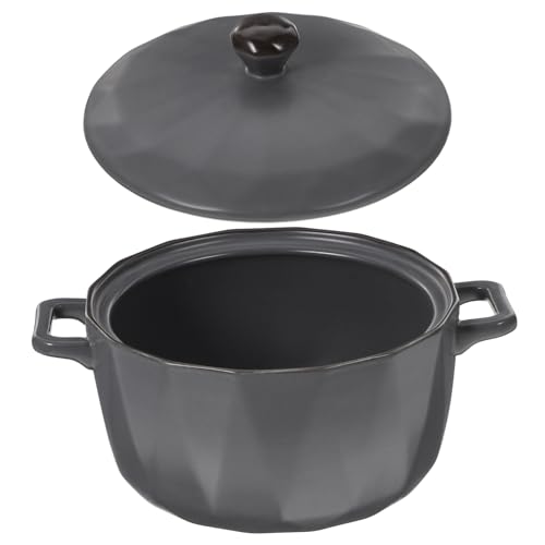 HOLIDYOYO Ciotola Per Zuppa in Ciotola Per Noodle Istantanei Antiscivolo Facile Da e Portatile