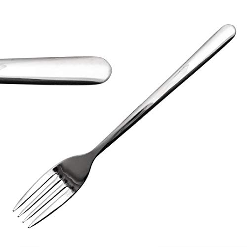 Topkapi 451.329 Cuba – 24-teiliges Edelstahl Besteck-Set, für 6 Personen, Edelstahl glänzend