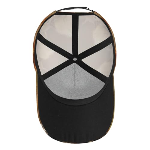 Gorra snapback con diseño de ardilla unisex ajustable miniatura 7