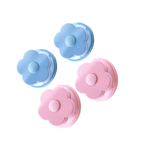 OATIPHO 4個 ヘアリムーバークリーニングバッグ 洗濯ボール ランダムカラー