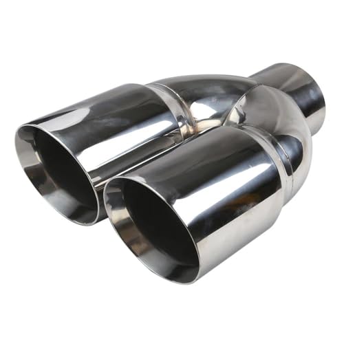 Embout d'échappement double sortie 5 pouces en inox pour les trajets en pick-up