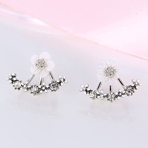 Boucles d'oreilles clous argent fleur LAMGUL pour le quotidien