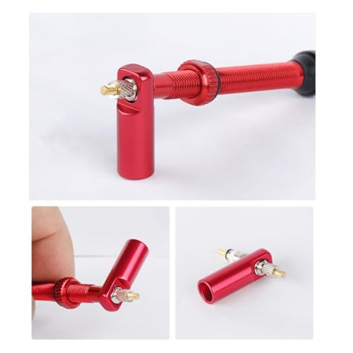 Tapones para válvula de bicicleta Tapón para válvula Presta Tapón de polvo de aleación de aluminio Accesorios para ciclismo miniatura 5