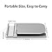 【2021 New Technology】 Cell Phone Stand 2-Pack Cell Phone Holder for Desk Lightweight Portable Foldable Tablet Stands Desktop for iPhone Android iPad Smartphone Accessories 10 Years Returnable