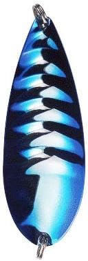 FUJIWARA Salmon Ukiru Lure 1.6 oz (45 g) [Akiagi Spoon] (Blue)