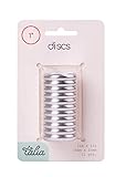 Talia Discbound, Metallic Discs, Silver, 11pk (1inch, 150pages)