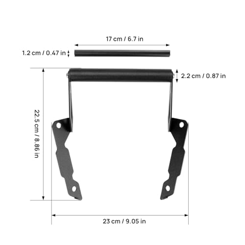 Support de téléphone rigide anti-vibration pour XL750 Transalp 750