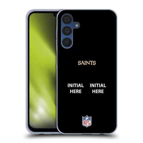 Coque Gel Samsung A15 NFL Évite Écran Brisé New Orleans Saints